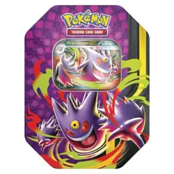 Mega Moonlit Gengar Tin Sealed Pokemon TCG - Image 1