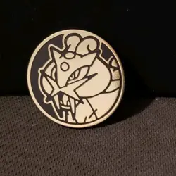 POKEMON RAIKOU GOLD HOLO COIN - Image 1