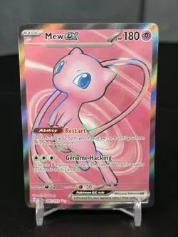 Mew ex 193/165 Scarlet & Violet 151 Ultra Rare Full Art Pokemon TCG English NM - Image 1