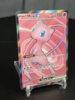 Mew ex 193/165 Scarlet & Violet 151 Ultra Rare Full Art Pokemon TCG English NM - Image 2