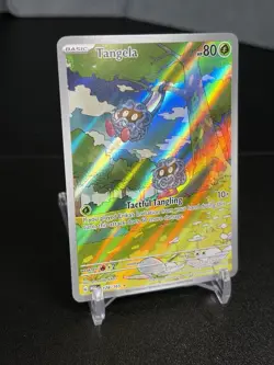 Tangela 178/165 Illustration Rare Scarlet & Violet 151 Pokemon TCG English NM - Image 2