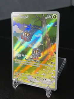Tangela 178/165 Illustration Rare Scarlet & Violet 151 Pokemon TCG English NM - Image 3