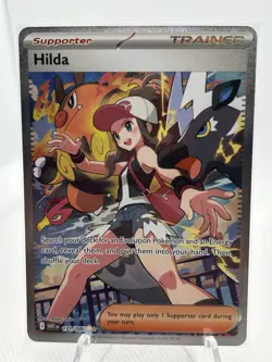 Pokemon TCG Hilda White Flare Special Illustration Rare Holo 171/086 - Image 1