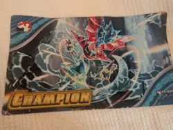 Play! Pokemon League Cup Champion Dragapult Playmat TCG play mat - Image 1