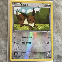 Pokemon TCG Eevee 84/108 Dark Explorers Reverse Holo Common 50HP ENG - Image 1