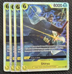 One Piece TCG - Shiryu OP16-108 SR Playset (x4) The Time of Battle - Image 1