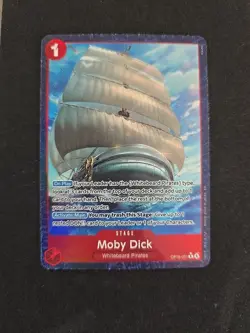 Moby Dick Alternate Art OP16-021 One Piece Time of Battle ENGLISH - Image 1