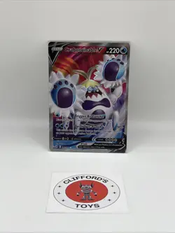 Pokemon Crabominable V (Full Art) 248/264 Swsh08: Fusion Strike Holo NM - Image 1
