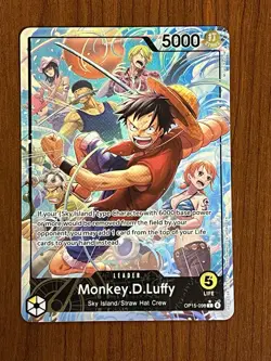 Monkey.D.Luffy (OP15-098) (Alternate Art) Adventure on Kami's Island Foil - Image 1