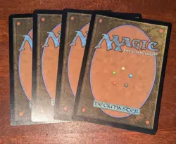 MTG: Swamp #242 BORDERLESS Space-ic, NM 4 Card Playset Unfinity Chase Land Card! - Image 3