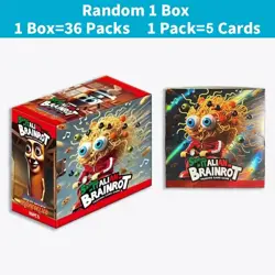 Skifidol Italian Brainrot Universe Psychedelic Trading Cards 36 Packs - Image 2