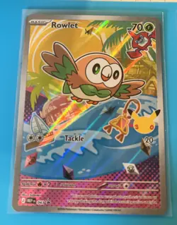 Pokemon TCG Rowlet Litten Popplio Holo Promo Cards Lot English - Image 2