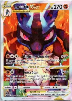 Lucario VSTAR - Holo Promo SWSH: Sword & Shield Promo Cards SWSH291 NM - Image 1