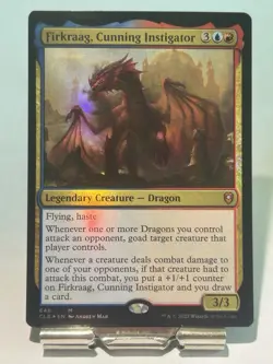 Magic: The Gathering Firkraag, Cunning Instigator CLB 648 ENGLISH NM FOIL - Image 1