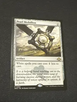 MTG Pearl Medallion Modern Horizons 3 0294 Regular Rare - Image 1