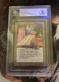 ASHNOD'S ALTAR ARTIST PROOF Anson Maddocks Magic Gathering MTG Antiquities - Image 1