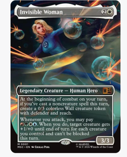 Invisible Woman - Borderless Commander: Marvel Super Heroes - Image 1