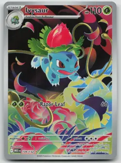 Ivysaur 134/132 - Illustration Rare - Pokemon Mega Evolutions Near Mint - Image 1
