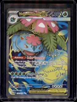 Mega Venusaur ex 155/132 Ultra Rare Mega Evolution Pokemon Near Mint - Image 1