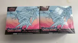 Pokemon TCG: Chaos Rising Elite Trainer Box Pokemon Center - Factory Sealed X2 - Image 1