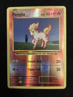 Ponyta [Reverse Holo] #19 | Pokemon Evolutions | Lightly Played - Image 1