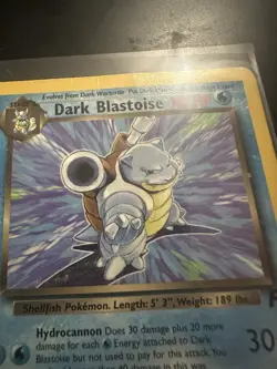Pokemon TCG Dark Blastoise 20/82 Team Rocket Non-Holo Rare Unlimited MP - Image 3
