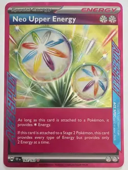 Pokemon Neo Upper Energy 162/162 SV05 Temporal Forces ACE SPEC - Image 1
