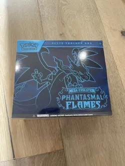 Pokemon Phantasmal Flames ETB Elite Trainer Box SEALED Charizard TCG - Image 1