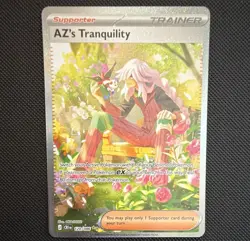 AZ’s Tranquility 120/086 SIR Pokemon TCG Chaos Rising NM Near Mint - Image 1