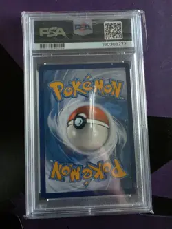 Pokemon 2020 Snorlax SWSH068 Promo Holo Prerelease Staff Stamped PSA 7 - Image 2