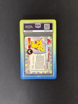 Topps Pikachu Foil – 1999 Topps Pokemon TV – #25 – PSA 10 – with Guard - Image 2