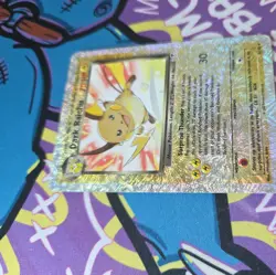 Wizards of the Coast Dark Raichu 7/110 Legendary Reverse Holo Rare Eng 2002 - Image 2