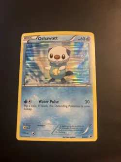 The Pokemon Company Pokemon TCG Oshawott BW03 Black & White Promo Holo 60HP 2011 - Image 1