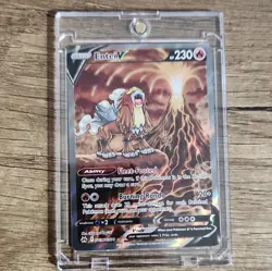 Pokemon Company Entei V GG36/GG70 Crown Zenith Galarian Gallery Holo Eng - Image 1