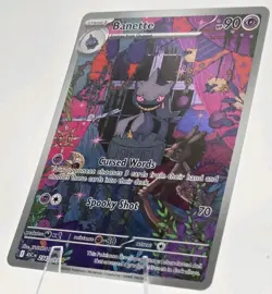 Pokemon Banette 234/217 Illustration Rare Full Art Ascended Heroes NM - Image 1