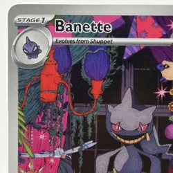 Pokemon Banette 234/217 Illustration Rare Full Art Ascended Heroes NM - Image 4