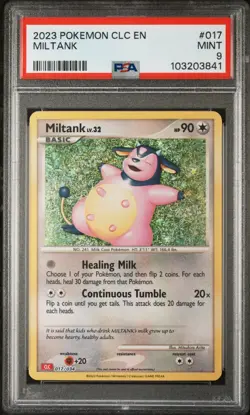 Miltank 017/034 PSA 9 CLC Charizard & Ho-Oh ex Deck Pokemon 2023 - Image 1