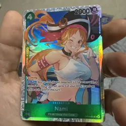 Nami - OP14-031 SR Foil / The Azure Sea's Seven (NM) / One Piece TCG - Image 2