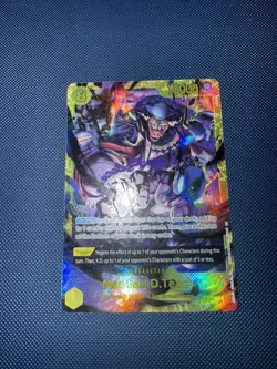Marshall.D.Teach OP16-119 - One piece TCG - The Time of Battle - Secret Rare - Image 1