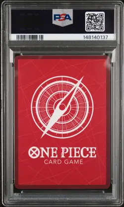 One Piece ST21-001 Monkey D Luffy Gear 5 Alt Art Parallel PSA 10 - Image 2