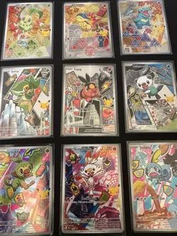 Complete Series 2 First Partner Illustration Set Of 9 Cards NM - Image 3