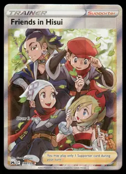 Pokemon Cards Friends in Hisui 148/159 Crown Zenith Ultra Rare NM - Image 1