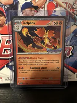 Delphox - (Chaos Rising Stamped) 013/086 Miscellaneous Cards & Products Holo - Image 1