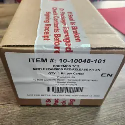 Pokemon Mega Evolution (ME01) PRE-RELEASE KIT FACTORY SEALED CASE SHIPS TOMORROW - Image 1