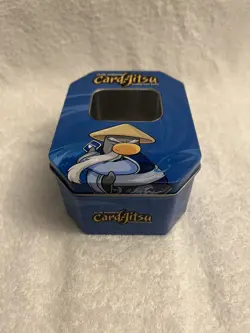 Club Penguin Card Jitsu Water Window Tin Great Condition - Image 1
