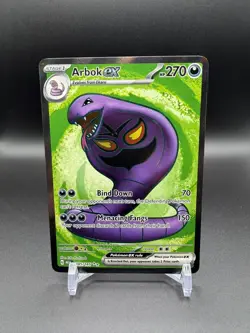 Arbok ex 185/165 SV: Scarlet & Violet 151 - Pokemon Card - NM - Image 1