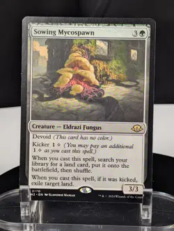 MTG Sowing Mycospawn NM Modern Horizons 3 MH3 #170 Regular NonFoil Eldrazi Rare - Image 1