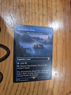 MTG Bucklebury Ferry (0371) *Non-Foil* Borderless Box Topper Lord Of The Ring NM - Image 1