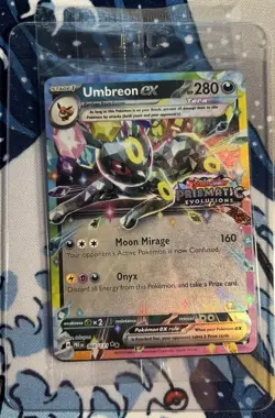 Pokemon Prismatic Evolutions Umbreon ex 60/131 Surprise Box Stamped Promo Sealed - Image 1