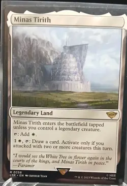 Minas Tirith #0256 - Universes Beyond: the Lord of the Rings - Regular (NM) - Image 1